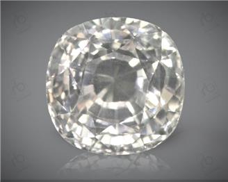 White Topaz Natural Certified 5.29 CTS (9074)